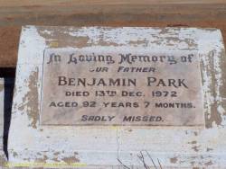 Taken at the Charleville Cemetery, Charleville, Queensland, Australia and sourced from ACI - Benjamin Park.